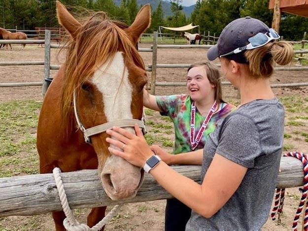 Picture of Therapeutic Horseback Riding - Ground Therapy