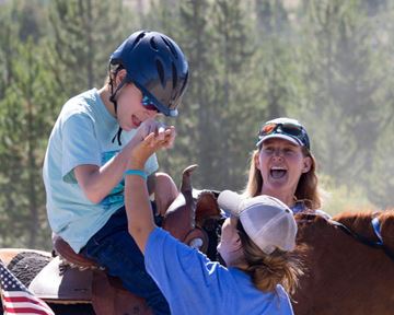 Picture of Therapeutic Horseback Riding Weekly Groups (4-weeks)