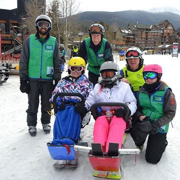 Picture of Alpine Custom Group (9-12) Lesson - Sit Ski